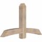 Ekena Millwork Bellingham Smooth Timber Gable Bracket, Douglas Fir, 60"W x 35"H x 5 1/2"D x 5 1/2"F, 14/12 Pitch GBW060X35X0606BEL00SDF - alternate 3